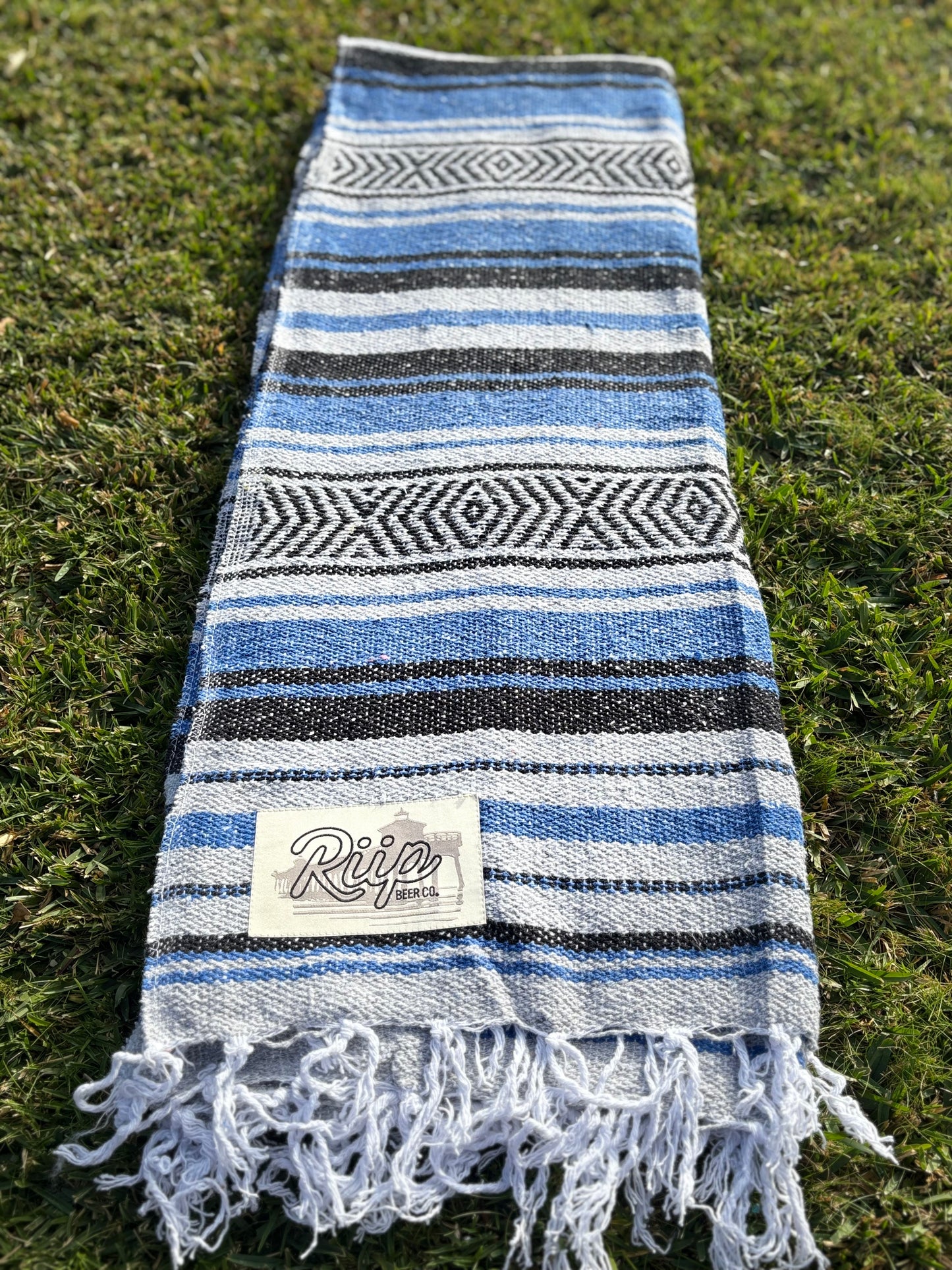 Beach Blanket | Riip Pier | Blue / Black