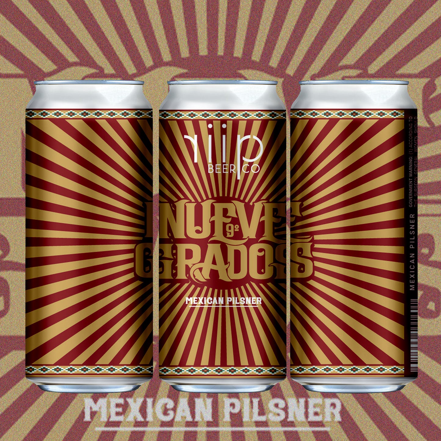 Nueve Grados | Mexican Pilsner | 3.9%