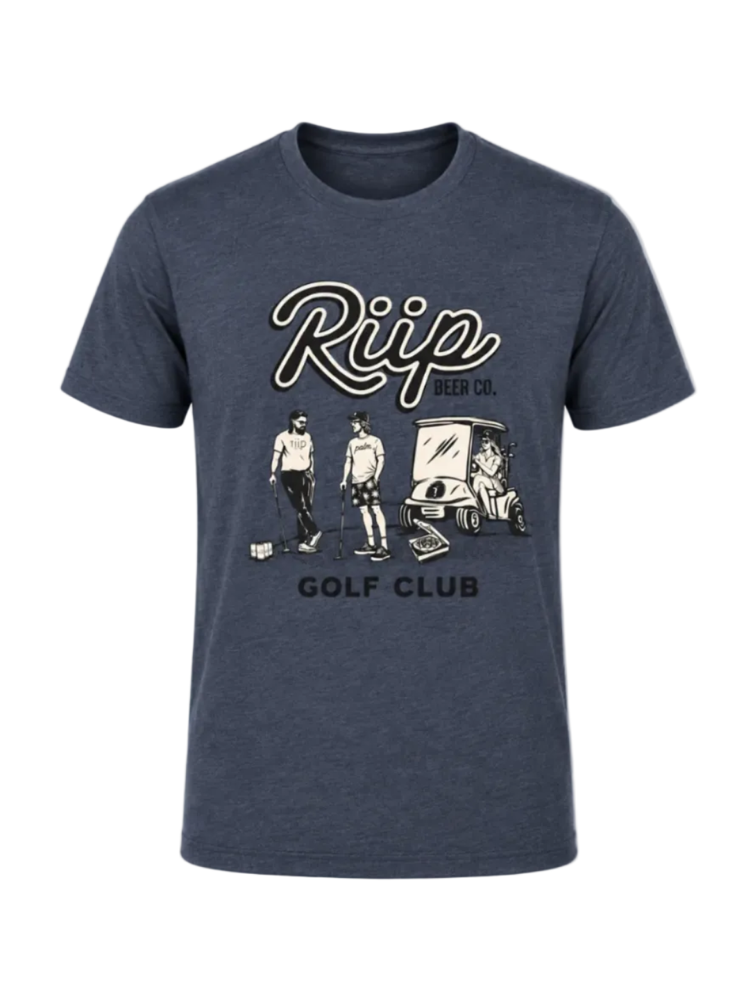 T-Shirt | Riip Golf Club | Dark Blue