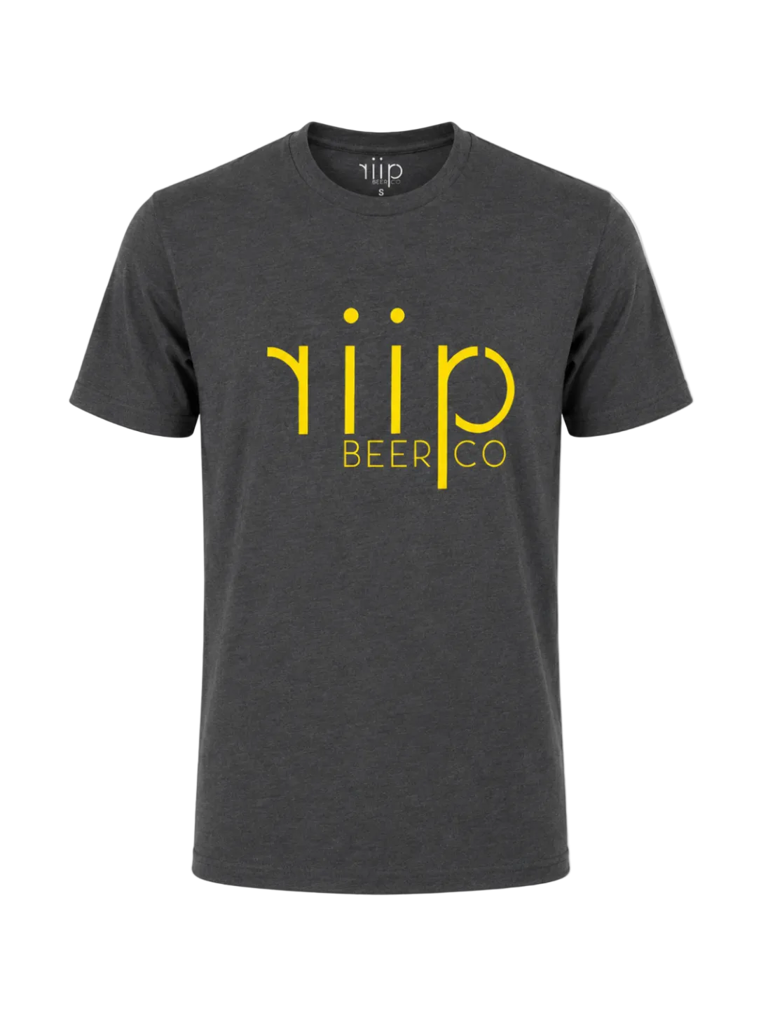 T-Shirt | Riip Classic | Dark Gray/Yellow