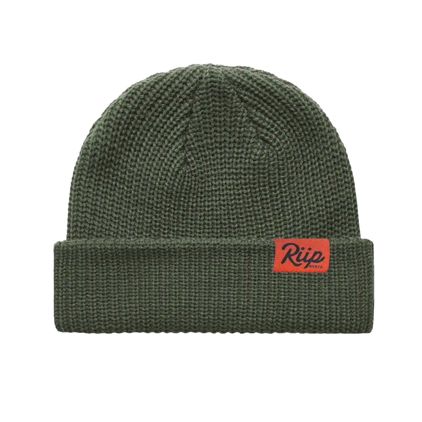 Beanie | Riip Cursive | Army Green