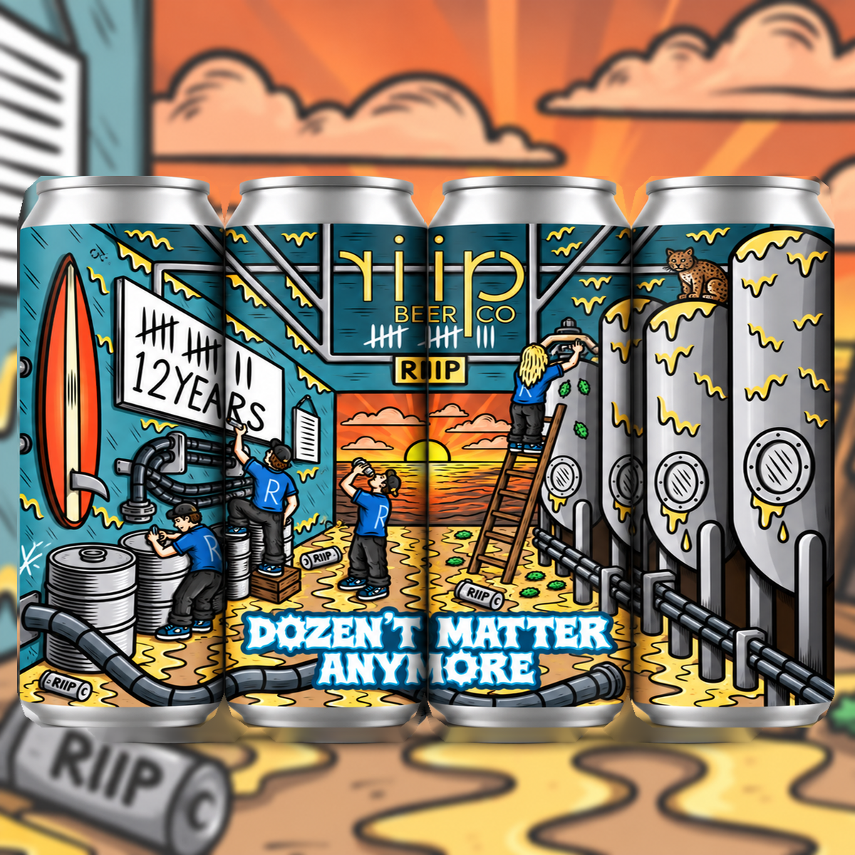 Dozen't Matter Anymore | West Coast IPA | 7.0%