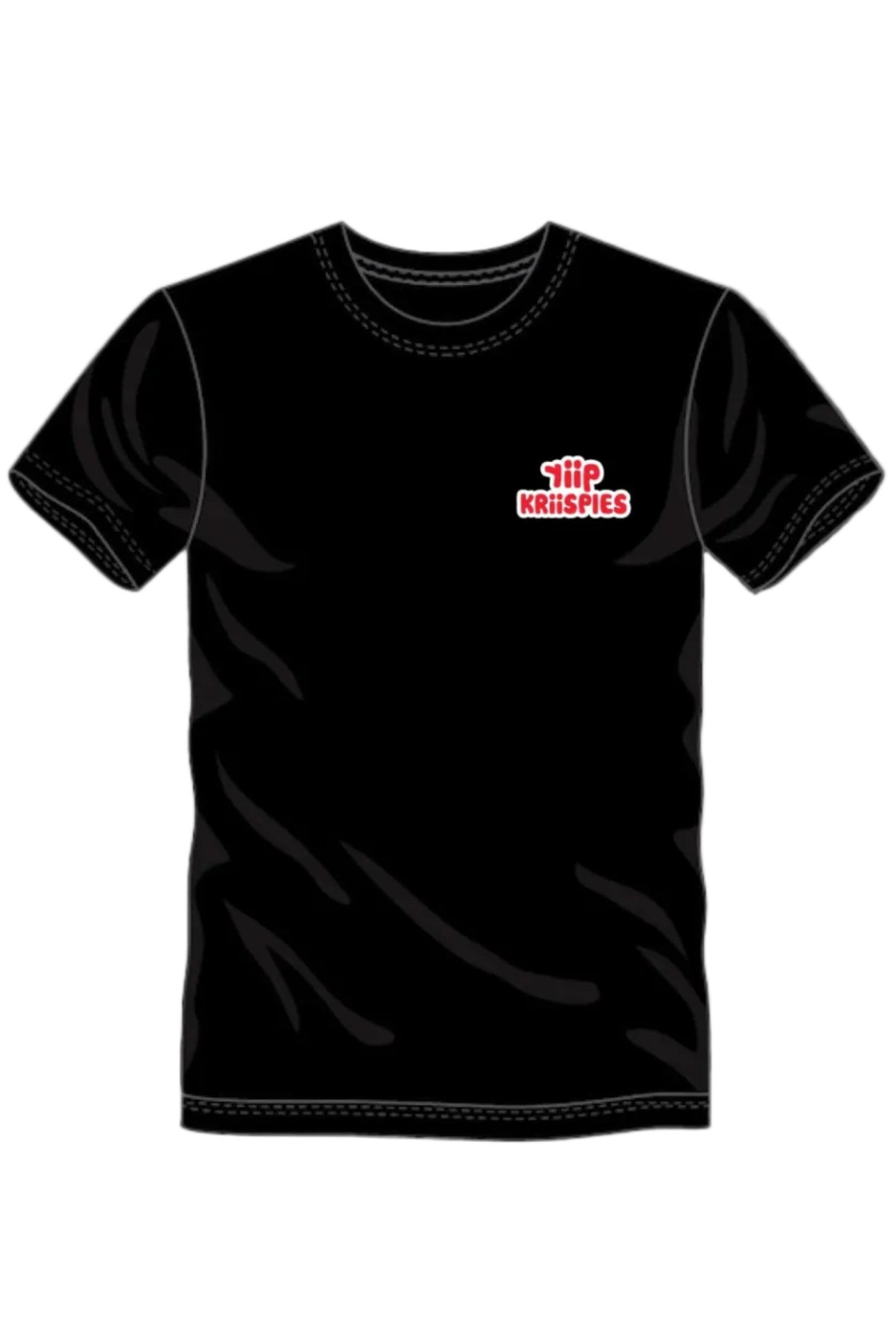 T-shirt | Riip kriispies | Black