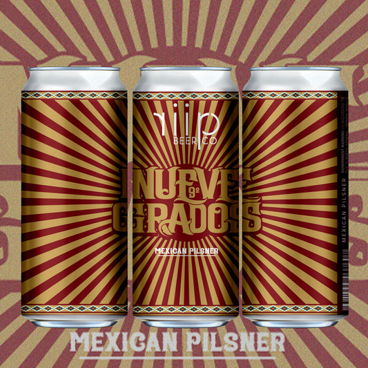 Nueve Grados | Mexican Pilsner | 3.9%