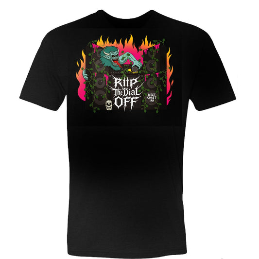 T-shirt | Riip The Dial Off | Black