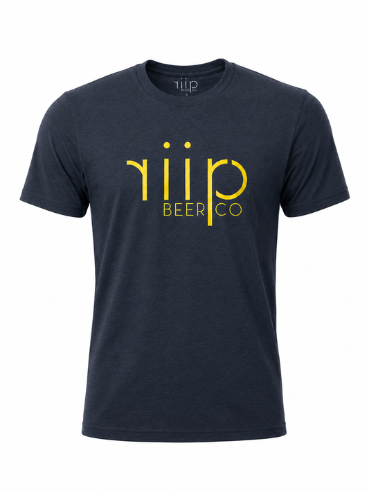 T-Shirt | Riip Classic | Navy/Yellow