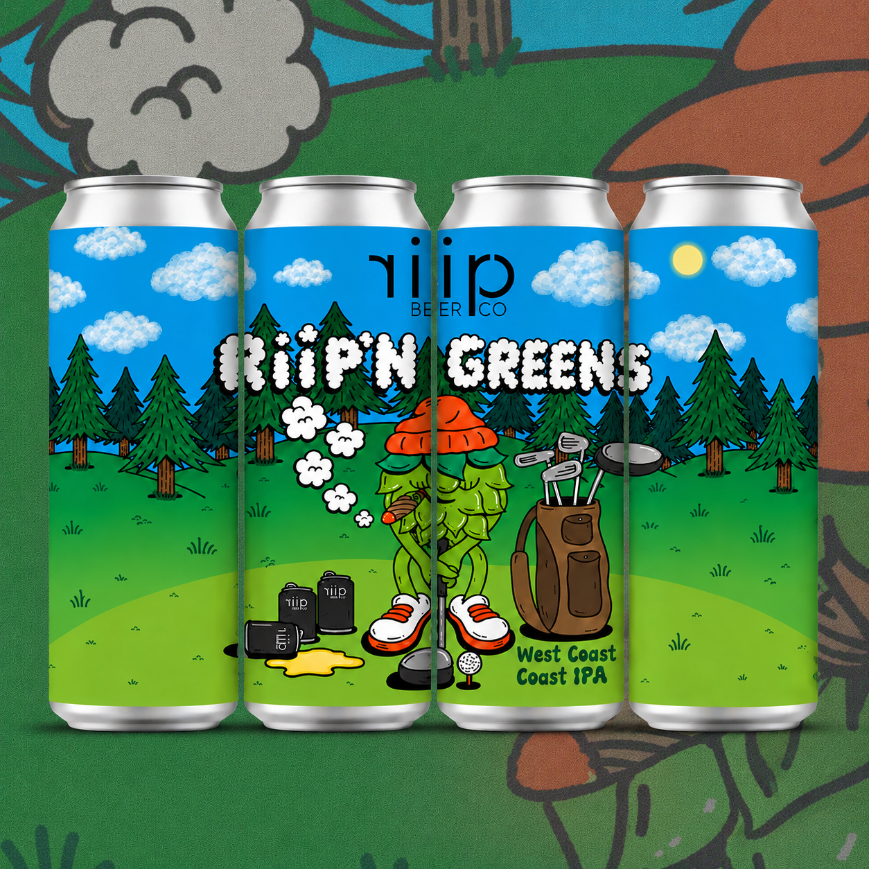 Riip'n Greens | West Coast IPA | 7.5%