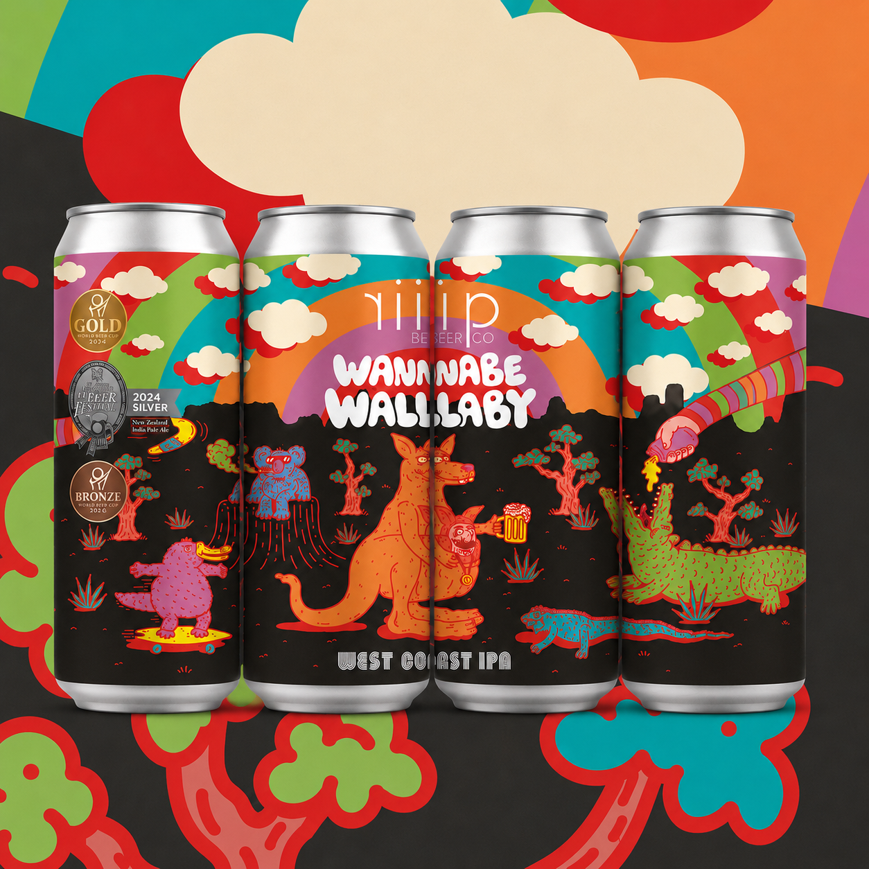 Wannabe Wallaby | West Coast IPA | 6.8%