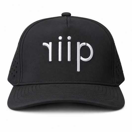 Hat | Riip Lifestyle FlexFit Golf | Black