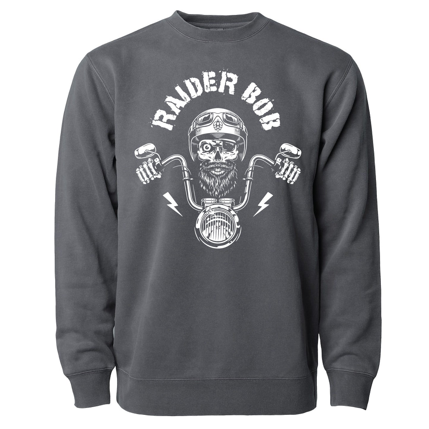 Sweater | Raider Bob Crew Neck | Charcoal Grey